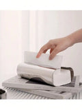 Popxstar Nordic Stainless Tissue Case Mirror Napkin Holder Silvery Napkin Box Desktop Tissue Box Table Decoration Kitchen Accessories