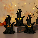 Popxstar Halloween Ghost Tree Led Glow Ghost Lights Horrific Atmosphere Home Decoration Party Supplies Gifts for Children and Adults New
