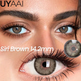 Popxstar  NEW Color Contact Lenses Siri Series Women Makeup Color Pupils Natural Contact Lens Cosmetics Beauty Green Lens Blue lens