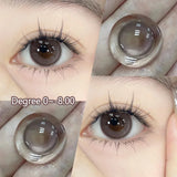 1 Pair Contact Lenses for Eyes Natural Myopia Prescription Korean Colorful Cosmetics Beauty Pupils New Free Shipping