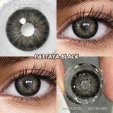Natural Soft Gray Lenses 1Pair Colored Contact Lenses Brown Eyes Lens Fashion Blue Eye Contact Yearly Makeup Green Lens
