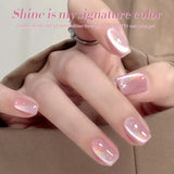 Autumn Winter Blue Black Red Glass Bead Crystal Cat Eye Gel Nail Polish New Whitening High Density Sparkling Nail