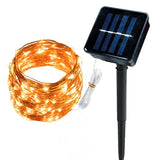 12M 100leds Solar Led Fairy Light Outdoor Festoon Led Waterproof Garland String Lights Christmas Party Garden Solar Lamp Decor