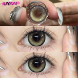 Popxstar Anime Lenses for Eyes y2k Pink Lenses Korean Style Fashion Lenses for Halloween Purple Eye Contacts 1 Pair Red Lenses