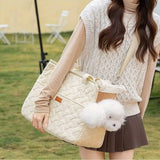 Pet Cat Dog Tote Bag Pet Dog Go Out Portable Backpack Cat Travel Messenger Bag Car Washable Puppy Carrier Tote Soft Bag