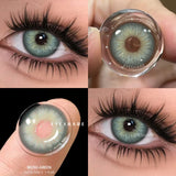 1 Pair Color Contact Lenses for Eyes Color Eye Lens Brown Eye Lenses  Gray Pupils Lens Yearly Black Contacts