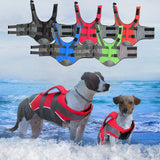 Dog Clothes Summer Dog Swimming Vest Adjustable Dog Life Jacket Buoyancy Clothes for Dog Life Jacket Service Dog Vest