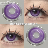 Halloween Colored Contact Lenses Red Eyes Contacts Blue Purple Beauty Makeup Color Contacts Cosplay Pink Soft Lenses