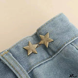 Popxstar Lazy Person Adjustable Seamless Invisible Waist Buckle Jeans Waist Tightening Tool