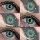 1Pair Soft Colored Contact Lenses for Eyes Fashion Blue Lenses Gray Beauty Makeup Lenses Brown Contacts Blue Eye Lenses