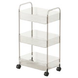 Clear Box Mobile Trolley Storage Cart 3 Tier Home Organize Multi Layer Storage Rack Large Capacity Multi-functional