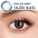 Popxstar  1 Pair Colorcon Colored Contact Lenses Myopia Lenses Dark Lenses Black Eye Lenses Fog Pearl Lens High Quality