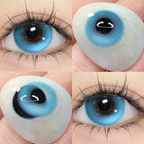 1pair Contact Lenses Color Contact Lenses With Myopia Soft Lenses Pupils for Natural Women's Beauty and Makeup for a Year
