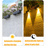 Popxstar Solar Wall Washing Lamp Waterproof Outdoor LED Wall Light Courtyard Lamp Decorative Balcony Garden
