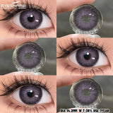 2pcs Colored Contact Lenses Natural Gray Beauty Pupils Fashion Blue Contacts Brown Eyes Lenses Green Eye Color Lenses