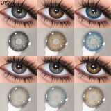 Popxstar  Contact lenses Makeup Color Contacts Lens Colorcon Water Light Cosmetics Blue Eyes Lens Beauty Green Pupils Fashion Eyes
