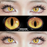 Popxstar  Cosplay Blind Black Lenses Anime White Eye Color Lens Halloween Vampire Lenses Cosmetic Colorful Multicontacts Red Lens