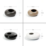 Ceramic Small Water Drop Flower Pot Vase Japanese Ikebana Flower Arrangement Device Zen Tea Table Desktop Utensils Ceramic Tools