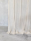 Popxstar  Japanese Folk Quiet Style Wrinkled Linen Texture Balcony Bedroom Screen Curtain