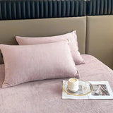Popxstar Velvet Fabric Pillowcase Bedding Sleeping Pillowcover High Quality Solid Color Pillow Cover Winter Warm Flannel Pillow Case