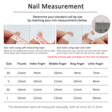 Popxstar  10Pcs Long Almond Handmade Press on Nails Fake Nails with Rhinestone Wearable Stick-on Nails False Nail Накладные Ногти Uñas