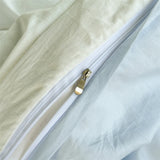 Popxstar  Korean Princess Style Double Layer Lace Flower Embroidery 100% Cotton Bedding Set Plaid Style Duvet Covers Bed Sheet Pillowcases