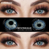 Popxstar  1 pair Colored Lens Natural Korean Contact Lenses Grey Eyes Pupils Cosmetics Fashion Soft Contacts Lens Makeup Lenses