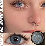 Popxstar 1 Pair Colorcon Colored Contact Lenses with Degree Myopia Lenses Blue Eye Lenses Green Lenses Natural Eye Lenses