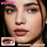Popxstar NEW Colored Contact Lenses Natual Pupils Gray Contacts Lenses Green Pupils Women Makeup Blue Pupils Cosmetic Black Lenses