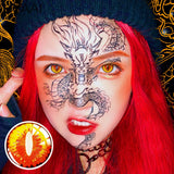 Cosplay Contact lenses Beauty Cosmetics Colored Contact Lenses Halloween Makeup Cosplay Red Lenses white Lenses Big Eyes