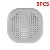Popxstar Hair Filter Shower Drain Plug Kitchen Sink Strainer Bathtub Shower Floor Drain Stopper Home Accessories