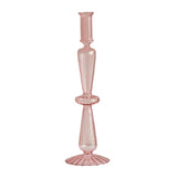 Popxstar Glass Candle Holders Nordic Decor Taper Candle Holder Candlesticks for Home Wedding Room Decoration Party Vase Home Decor