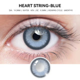 Popxstar  -2pcs pupils halloween Blue Green contact lenses for Eyes Natural Colored contact lenses Prescription myopia Brown Lens