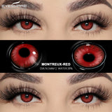 New Red Lenses Halloween Colored Contact Lenses Cosplay Pink Eyes Lens Anime Eyes Blue Green Makeup Contact Purple Lens