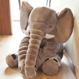 Popxstar 40cm Soft Elephant Plush Toys Cute Elephant Baby Sleeping Pillow Stuffed Animals Best Gifts For Kids Birthday Room Decoration