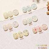 Autumn Winter Blue Black Red Glass Bead Crystal Cat Eye Gel Nail Polish New Whitening High Density Sparkling Nail