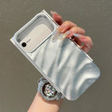Luxury 3D Curly Wavy Texture Phone Case For iPhone 17 Air 16 15 14 Plus 13 Pro Max Soft Shockproof Phone Back Cover