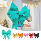 Popxstar Christmas Tree Decoration New Year Party Prop Christmas Big Bow EVA Shop Display Wedding Party Prop Festivity Occasion DIY