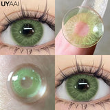 Color Contact Lenses for Eyes Beauty Blue Eye Color Makeup Green Lenses Korean Fashion Natual Brown Big Eye Lenses