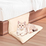 Window Cat Bed Hanging Hammock Soft Plush Cat Hammock for Indoor Cats Sunbathing All Season Pet Bed Supplies