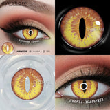 1Pair Halloween Cosplay Color Contact Lenses Eye Anime Lenses Color Contact Lenses Eye Color Lenses