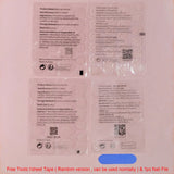 Popxstar  Glossy Cat Eyes Fake Nails Full Cover Almond Black Press on Nail Women Girls DIY Manicure Simple Wearable False Nails Tips 24Pcs