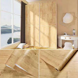 Popxstar 60/80cm Wide Wood Sticker for Furniture Wallpaper PVC Wallstickers DIY Walls Waterproof Door Kitchen Wardrobe Cabinet Decor Film