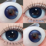 1Pair Real Color Eye Lenses Myopia Pink Blue Contact Lenses Eye Color Lenses Makeup Pupils Graduate Lenses Fast Shipping