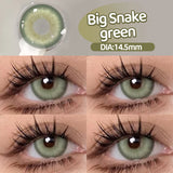 Popxstar  -New 1Pair Fashion Big Lenses Myopia Colored Contact Lenses for Eyes Beauty Blue Eyes Lenses Green Pupils Brown Grey Lens