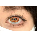 Dicoria Cosplay Halloween Scary Contact Lenses Crazy Mini Sclera Softlens 14.5mm
