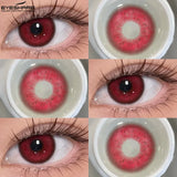 Popxstar  Purple Anime Cosplay Contact Lenses for Eyes Halloween Lenses Anime Accessories Lenses Role playing contact lenses