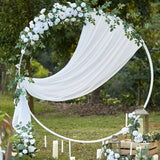 Popxstar 1.8M Roses Vines Eucalyptus Leaves Simulation Flowers Wedding Party Arch Decoration Soft Fake Silk PVC Artificial Flowers Vines