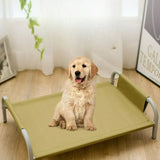 All-Season Moisture-Proof Breathable Dog House Comfortable Portable Dogs Elevated Dog Bed Portable Folding Camping Beds