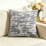 45x45cm Nordic Style Cushion Cover Geometric Jacquard Soft Plush Throw Pillow Cover for Living Room Sofa Couch Decor Pillowcase